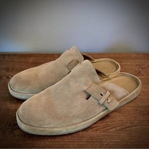 Vince Essex Suede Clogs/Mules Size 10.5 EUC